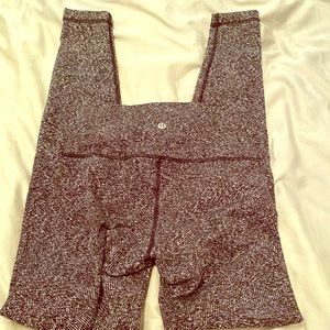 lulelemon wunder under full on luon size 4